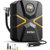 imageAstroAI S1 Tire Inflator Portable Air Compressor 12V DC Digital Car Tire Pump 150 PSI Preset Tire Pressure ampamp Auto Shutoff Electric Air Pump for Car Tires Motorcycles Bicycles Other Inflatables