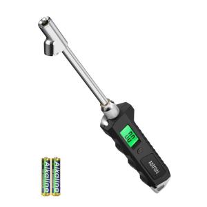 AstroAI Digital Tire Pressure Gauge 230 PSI Heavy Duty Dual Head Stainless Steel Made for Truck and RV with Backlit LCD and Flashlight Car Accessories(2)