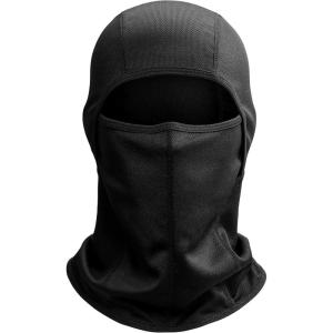 AstroAI Ski Mask Balaclava Face Mask Shiesty Mask for Men Women, Motorcycle UV Protector Windproof Neck Warmer Face Cover for Snowboarding, Skiing, Hunting, Cycling, Black(Black)