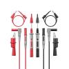 imageAstroAI 8Pcs Multimeter Test Leads Set with Alligator Clips Plunger Mini Hooks and Test Probes 1000V 10A CAT III ampamp CAT IV 600V for Fluke KAIWEETS INNOVA Multimeter Voltmeter Clamp Meter