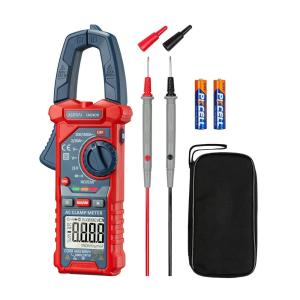 AstroAI Digital Clamp Meter Multimeter 2000 Counts Amp Voltage Tester Auto-ranging with AC/DC Voltage, AC Current, Resistance, Capacitance, Continuity, Live Wire Test, NCV, Blue(Blue)