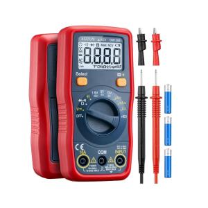 AstroAI Digital Multimeter, Voltmeter 1.5v/9v/12v Battery Voltage Tester Auto-Ranging/Ohmmeter/DMM with NCV Function, Accurately Measures Voltage Current Amp Resistance Capacitance