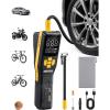 image:imageAstroAI 150 PSI Tire Inflator Portable Air Compressor for Car Tires Cordless Bike Pump with LCD Display Auto ShutOff 5 Modes Air Pump for Car Motorcycle Bicycle Balls LED Light amp Storage Design